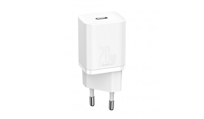 Baseus Super Si 1C fast charger USB Type C 20 W Power Delivery white (CCSUP-B02)