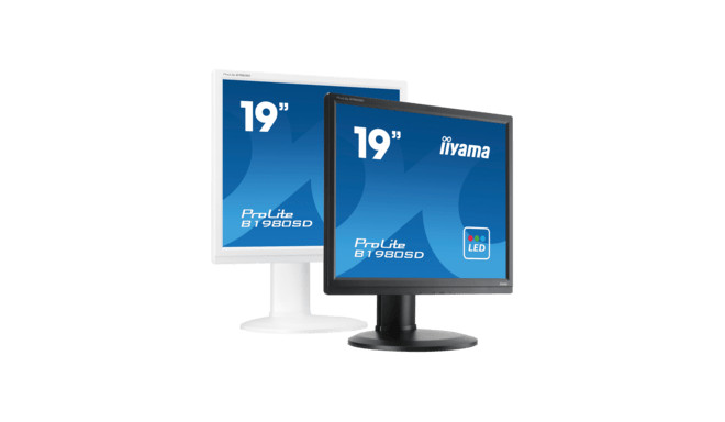 iiyama ProLite E1980SD-B1, 48.3 cm (19''), black
