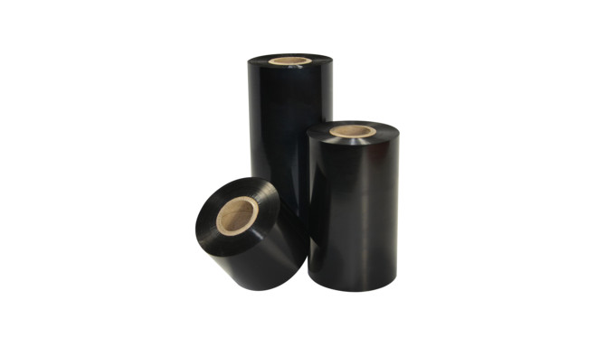 Thermal transfer ribbons, Zebra, 2300, wax, 64 mm, 74 m, Out, Black (12 tk.)