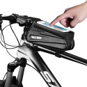 Bicycle holder / front beam bag with zipper WILDMAN ES3 1L 4"- 7"