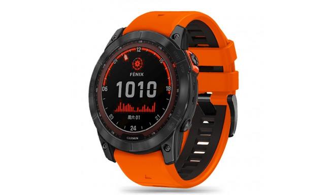 TECH-PROTECT ICONBAND PRO GARMIN FENIX 3 / 5X / 3HR / 5X PLUS / 6X / 6X PRO / 7X ORANGE/BLACK