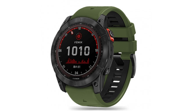 TECH-PROTECT ICONBAND PRO GARMIN FENIX 3 / 5X / 3HR / 5X PLUS / 6X / 6X PRO / 7X ARMY GREEN/BLACK