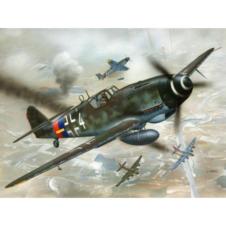 Revell liimitav mudel Messerschmitt Bf 109 G-10  1:72