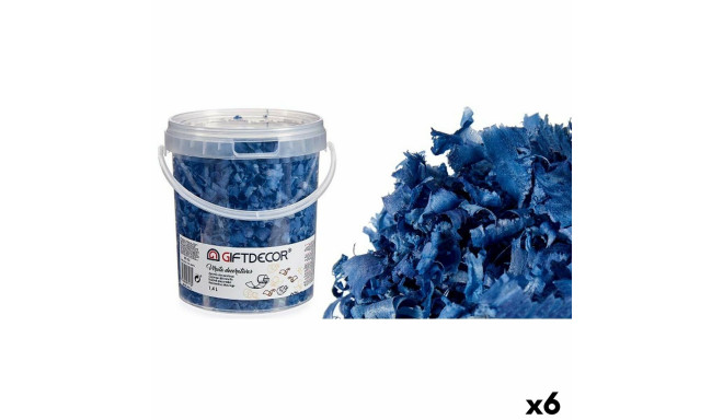 Decorative Shavings 1,4 L Dark blue (6 Units)