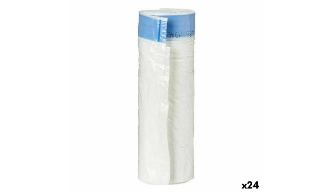 Rubbish Bags Perfumed Self-closing White Polyethylene 24 Units 10 L