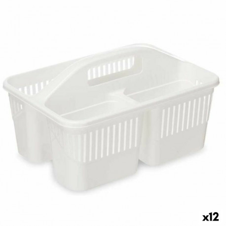 Paigutusvahend 07 1400 07 1400 Valge Plastmass 31,3 x 18 x 22 cm Puhastav (12 Ühikut)
