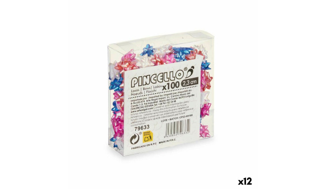 Silmused Pincello 9 PVC 2,3 cm Läige Kook (12 Ühikut)