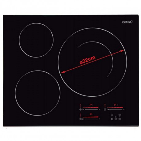 Induktsioonplaat Cata INSB6032BK /A 3F 60 cm 7100 W