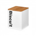 Biscuit and cake box White Metal 13,7 x 16,5 x 14 cm (6 Units) Biscuit and cake box White Metal 13,7 x 16,5 x 14 cm (6 Units)