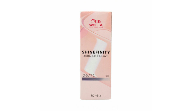 Permanent Colour Wella Shinefinity Nº 06/71 (60 ml)
