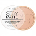 Компактные пудры Stay Matte Rimmel London (005 - silky beige 14 g)