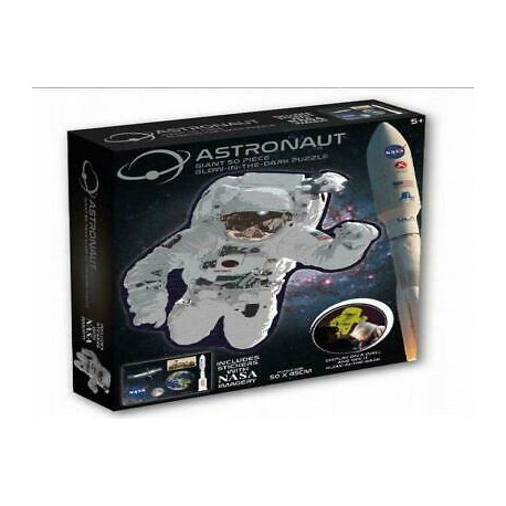 NASA helendav pusle Astronaut 50 tk