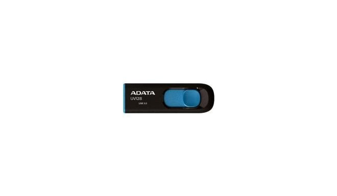 ADATA MEMORY DRIVE FLASH USB3.1 64GB/BLUE AUV128-64G-RBE