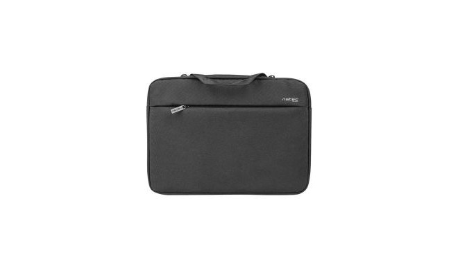 Natec Laptop Sleeve Clam NET-1661 Case, Black, 14.1  - Laptop