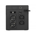 UPS POWERWALKER LINE-INTERACTIVE 1000VA 2X SCHUKO OUTLETS + 2X IEC C13, RJ11/RJ45 IN/OUT, USB, LCD