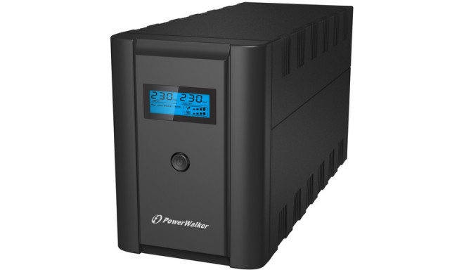 UPS POWERWALKER VI 2200 SHL FR LINE-INTERACTIVE 2200VA 2X FRENCH OUTLETS + 2X IEC C13 USB-B LCD