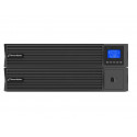 UPS RACK POWERWALKER VFI 1500 ICR IOT PF1 ON-LINE 1500VA 8X IEC C13 OUTLETS USB-B RS-232 LCD 2U