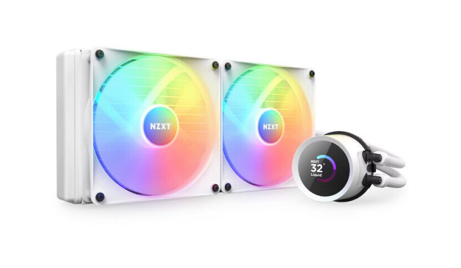 WATER COOLING NZXT KRAKEN 280 RGB LCD WHITE