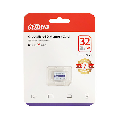 Mälukaart TF-C100/32GB microSD UHS-I, 32 GB Dahua
