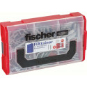 Fischer FIXtainer SX dowel and screw box - with screws - 210 pieces