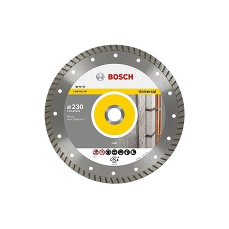 Bosch diamond cutting disc Standard for Universal Turbo, O 230mm