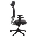 Task chair FULKRUM black leather