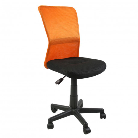 Töötool BELICE 41x42xH83-93cm, must/oran˛