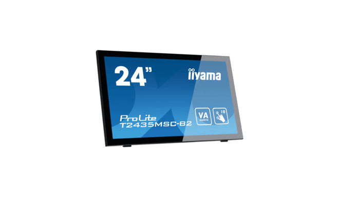 iiyama ProLite T2455MSC-B1, Projected Capacitive, 10 TP, Full HD, USB, kit (USB), black