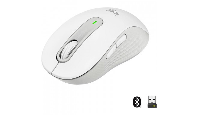 Juhtmeta Hiir Logitech Signature M650, valge