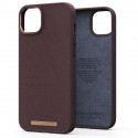 Njord by Elements case Genuine Leather iPhone 14 Plus, dark brown