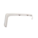 CURTAIN ROD BRACKET ASPEN WHITE