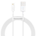 Baseus kaabel USB - Lightning Superior 2,4A 1,5m, valge