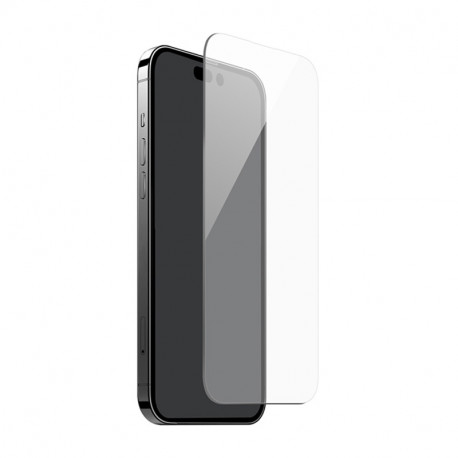 PURO Anti-Bacterial Tempered Glass - Szkło ochronne hartowane z ochroną antybakteryjną iPhone 15 Plu