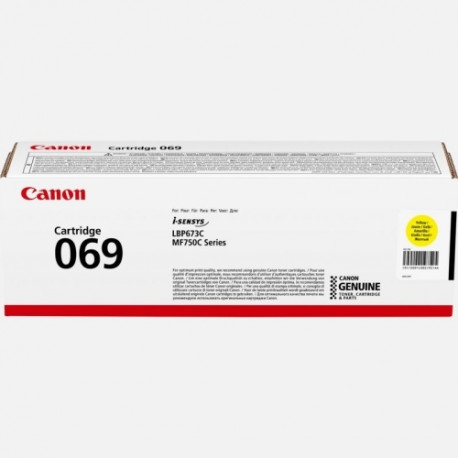 Canon CRG 069 (5091C002) Toner Cartridge, Yellow
