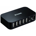 D-Link 7-Port USB 2.0 Hub Active with power adapter