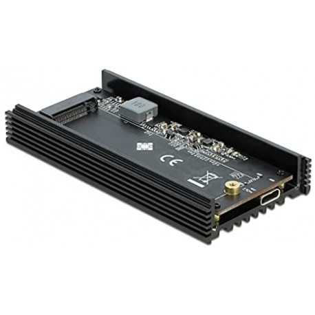 DeLOCK external housing for M.2 NVMe PCIe SSD with SuperSpeed USB 20 Gbps (USB 3.2 Gen 2x2) USB Type