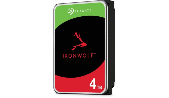 Seagate IronWolf NAS 4 TB CMR, hard drive (SATA 6 Gb/s, 3.5)