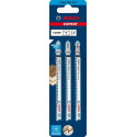 Bosch Expert jigsaw blade T 308 BP Wood 2-side clean, 3 pieces