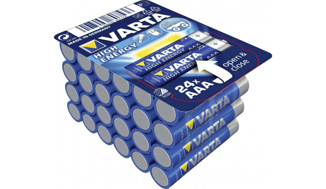 Varta Longlife Power AAA, battery (24 pieces, AAA)