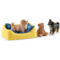 Schleich toy figure set Farm World Puppy Pen (42480)