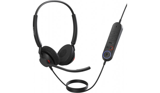 Jabra Engage 40 Link, headset (black, stereo, MS, USB-A)