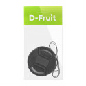 D-Fruit lens cap 58mm Snap