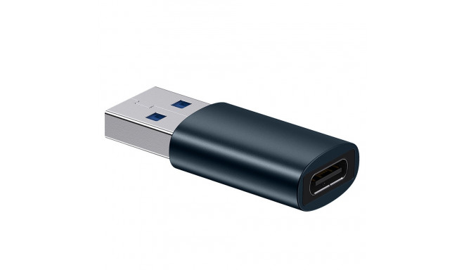 Baseus Ingenuity Series Mini USB 3.1 OTG to USB Type C adapter blue (ZJJQ000103)