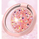 Devia Ring Holder Diamonds 3 gold pink