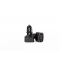 Tellur Car Charger FCC9, 56W, 9A (2XQC 3.0 + PD20W) black