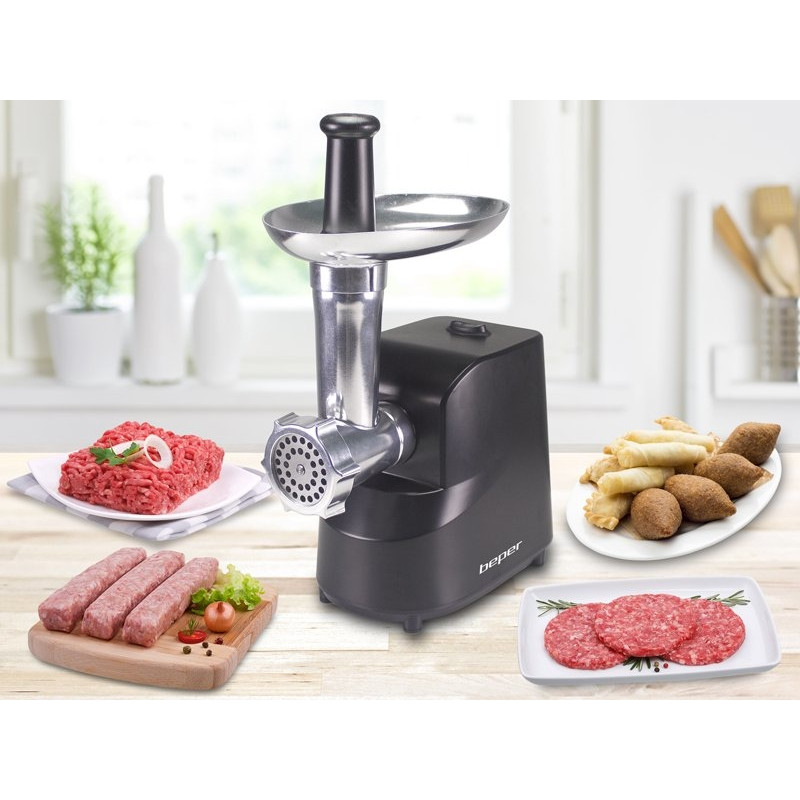 Electric meat grinder with tomato juicer - Beper