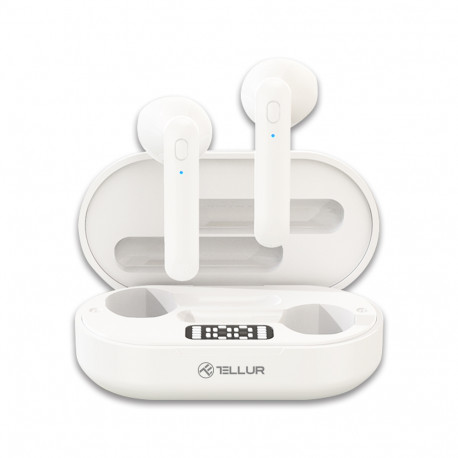 Tellur Flip True Wireless Earphones White