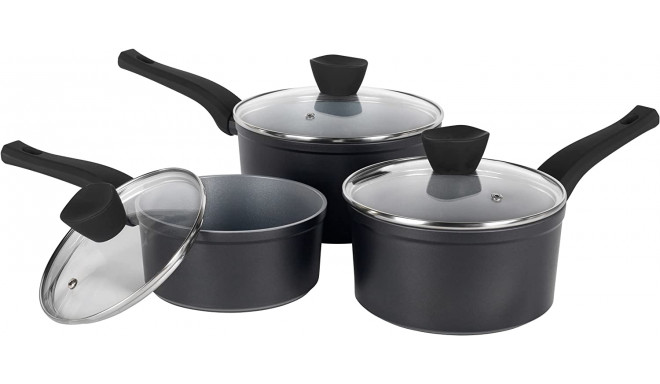 Russell Hobbs RH01706EU Pearlised saucepan set 3pcs