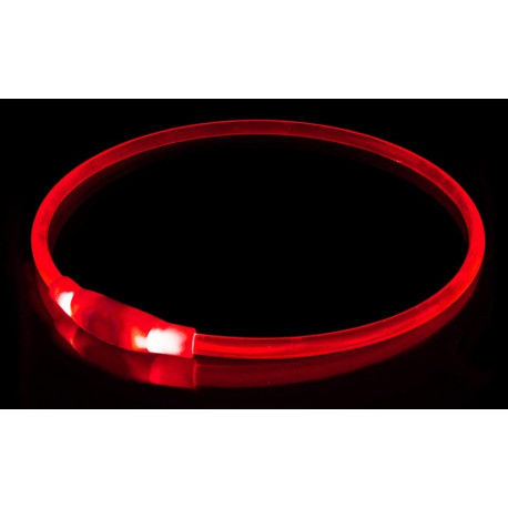 KABB LED Collar for Dogs and Cats Red