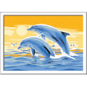 Ravensburger maalimine numbrite järgi Veetlevad delfiinid